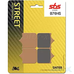 Klocki hamulcowe spiekane SBS Sinter Street 870HS