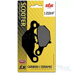 Klocki hamulcowe ceramiczne SBS Ceramic Street 122HF