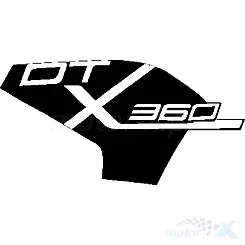 Naklejka prawa "DT X360" (T02) Kymco DT X360 Euro 5