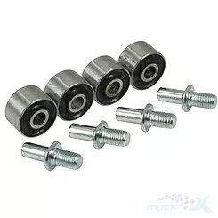 Tuleje zawieszenia 10x28x19mm ze śrubami zębatki tylnej Kingway Chopper