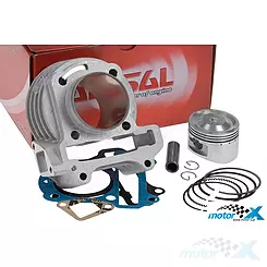 Cylinder kompletny 50.00mm 90cc aluminium sworzeń 13mm Airsal Sport 139QMB/QMA (GY6 50) 4T