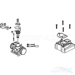 Przepustnica do wtrysku kompletna Kymco X-Town CT 125