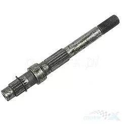Wałek zdawczy przekładni tylnej 195mm (szczęki hamulcowe) 139QMB/QMA (GY6 50) 4T