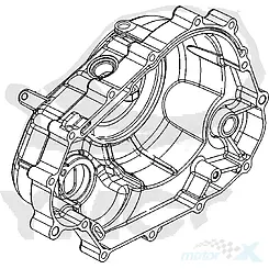 Pokrywa silnika prawa Kymco CK-1 125