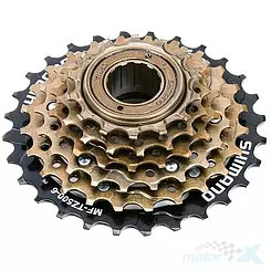 Wolnobieg rowerowy, 6 rzędów, Shimano, typ MF-TZ500-6