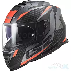 Kask integralny LS2 FF800 Storm Racer Matt Titan Fluo 