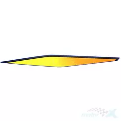 NAKLEJKA BŁOTNIKA TYLNEGO lewa MAXXER400 86643-LGN5-E60-T04