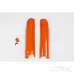 Osłony amortyzatorów pomarańczowy UFO Plast KTM SX / EXC 01-07