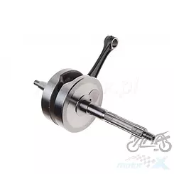 Wał korbowy, sworzeń tłoka 13mm, (20mm osadzenie łożyska) Piaggio Zip 50 4T