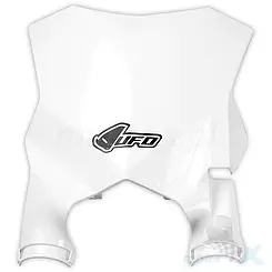 Tablica na numer startowy biała UFO Plast Kawasaki KXF 250 / 450 16-