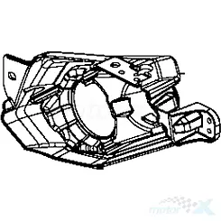 Obudowa lampy tylnej lewa Kymco Maxxer 300