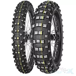 Opona motocyklowa offroad Mitas 120/90-18 TERRA FORCE-EF SUPER 65R TT (ŻÓŁTY PASEK) tył