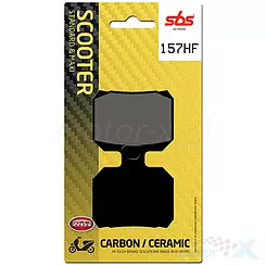 Klocki hamulcowe ceramiczne SBS Ceramic Street 157HF