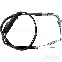 Linka gazu + przyspieszacz, 82/102cm, ATV 150 / 200 / 250