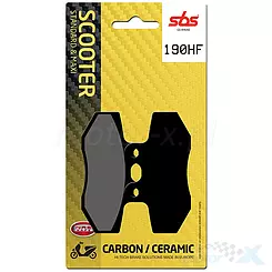 Klocki hamulcowe ceramiczne SBS Ceramic Street 190HF