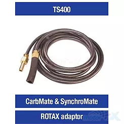 Adapter do synchronizatora gaźników TS110 Carbmate do silników Rotax ( PRZEWÓD 2X1,8M ) OPTIMATE TECMATE