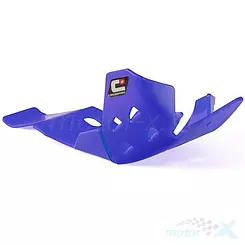 Osłona silnika i łącznika wahacza (Pro-Link), tworzywo DTC Enduro, niebieska, CrossPro
