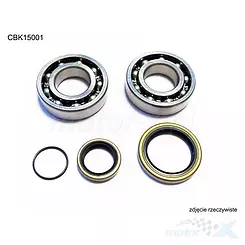 Łożyska wału korbowego z uszczelniaczami Bearing Worx CBK15001 (NTN) (MADE IN JAPAN) (23.CBS73013)