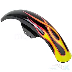 Błotnik przedni płomienie XT50Q / Kingway Chopper / Zipp Ranger