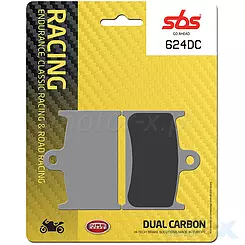 Klocki hamulcowe  karbonowe SBS Dual Carbon Racing 624DC