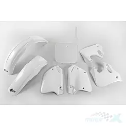 Zestaw osłon nadwozia biały UFO Plast Honda CR 125R / 250R 92-94
