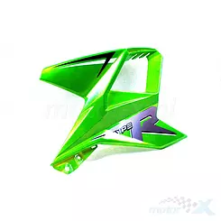 Osłona zbiornika paliwa prawa, zielona, Barton Hyper 125