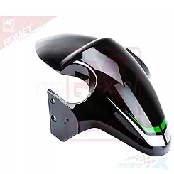 Błotnik przedni Router Bassa Euro 4 czar/ziel