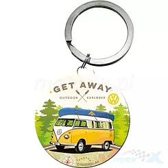Brelok do kluczy VW Bulli Let's Get Away Nostalgic Art 48027