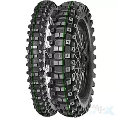 Opona motocyklowa offroad Mitas 90/100-21 TERRA FORCE-EX MH SUPER LIGHT (ZIELONY PASEK) 57R TT przód