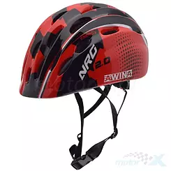 Kask rowerowy dziecięcy Awina MOON czerwony