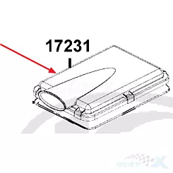 POKRYWA FILT.POWIETRZA H901 17231-LDB5-E00