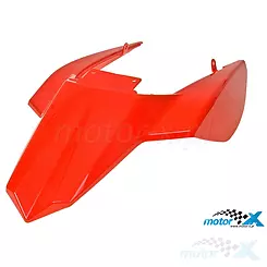 Błotnik tylny, czerwony, Derbi Senda DRD 10- / Gilera RCR, SMT 11-