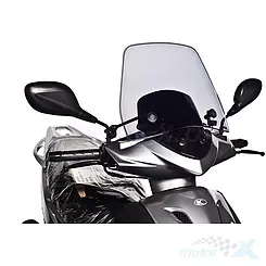 Szyba czołowa, transparentna, Puig 6013W Traffic, Kymco Agility City 50 / 125 / 150 / 200