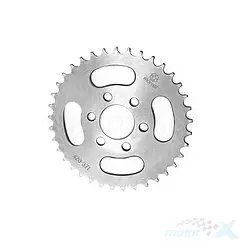 Zębatka tylna 428 37 zębów, 37mm otwór, 56mm przekątna, srebrna, Barton ATV 125-9 i 125-X