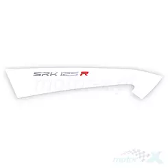 NAKLEJKA PRAWEJ TYLNEJ OSŁONY DOLNA QJMotor SRK 125 R