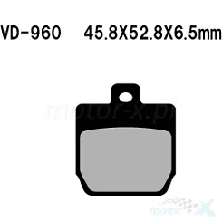 Klocki hamulcowe Vesrah Organic VD-960