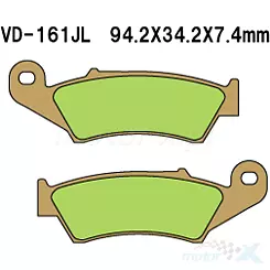 Klocki hamulcowe Vesrah Sintered Metal VD-161JL