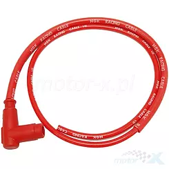 Fajka świecy zapłonowej NGK CR5 (TZ05FCM-R), z przewodem NGK Racing 100cm