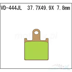 Klocki hamulcowe Vesrah Sintered Metal VD-444JL