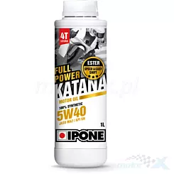 Olej silnikowy IPONE Full Power Katana syntetyczny 4T 5W40  4L 