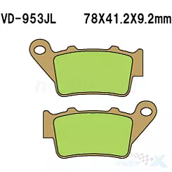 Klocki hamulcowe Vesrah Sintered Metal VD-953JL