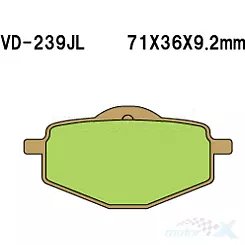 Klocki hamulcowe Vesrah Sintered Metal VD-239JL