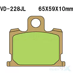 Klocki hamulcowe Vesrah Sintered Metal VD-228JL