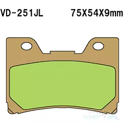Klocki hamulcowe Vesrah Sintered Metal VD-251JL