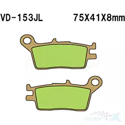 Klocki hamulcowe Vesrah Sintered Metal VD-153JL