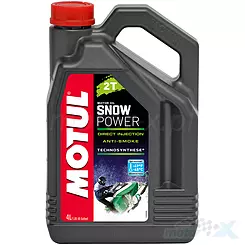 Olej 2T MOTUL Snowpower Anti Smoke półsyntetyczny 4L
