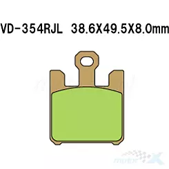 Klocki hamulcowe Vesrah Organic VD-354RJL