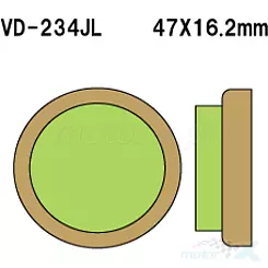 Klocki hamulcowe Vesrah Sintered Metal VD-234JL