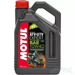 Olej silnikowy MOTUL ATV UTV Expert Technosyntese półsyntetyczny 10W40 4L