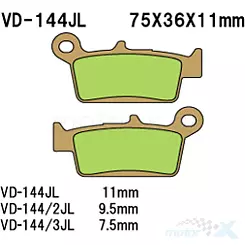 Klocki hamulcowe Vesrah Sintered Metal VD-144JL